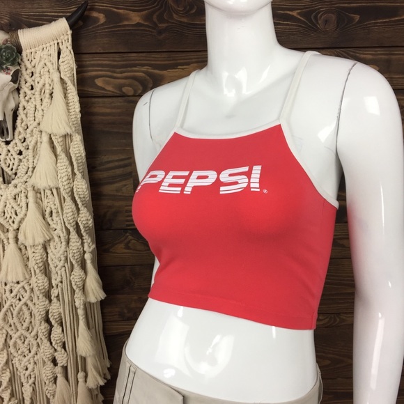 Forever 21 Tops - Forever 21 | Pepsi Graphic Crop Tank Top